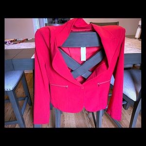 NWT Red Blazer NY&Co